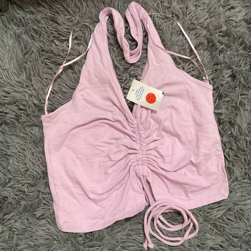 Halter Top Medium Purple